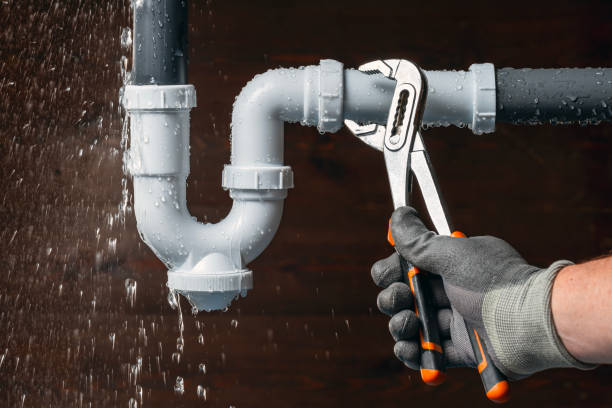 Professional Sewer Line Repair technician working in Brookfield, MA